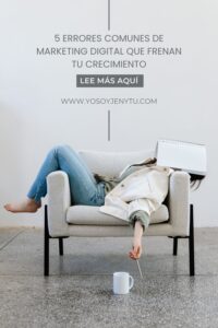 ERRORES DE MARKETING DIGITAL