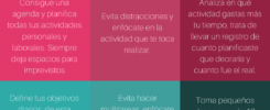 ADMINISTRA TU TIEMPO CON ESTOS CONSEJOS